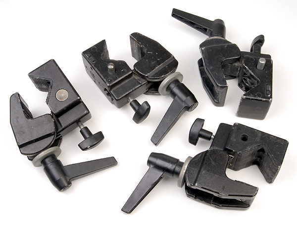 SUPER CLAMP Manfrotto 4 pezzi   usato 