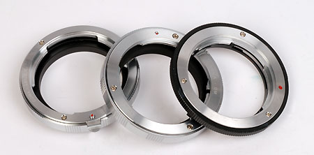 ANELLI ADATTATORI  CANON EOS a ottiche varie   nuovo