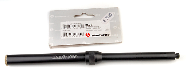 MANFROTTO art.259  estensione per mini trepp.209   nuovo  