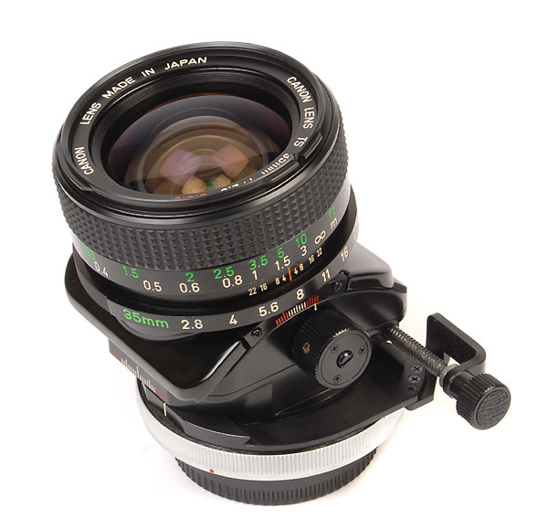 CANON 35mm f.2.8 TS /  S.S.C - 1973