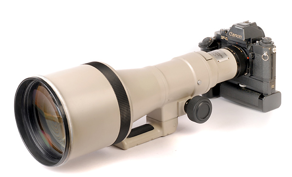 CANON FD 600mm f.4.5  - 1981