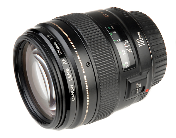 CANON EF 100mm f.2 USM    usato  