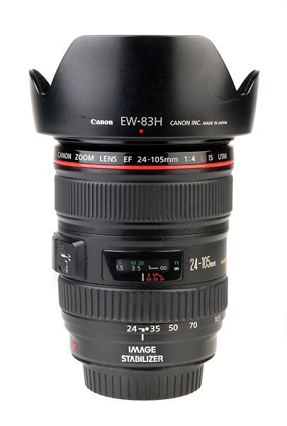 CANON EF 24/105mm f.4 L -IS-USM    usato