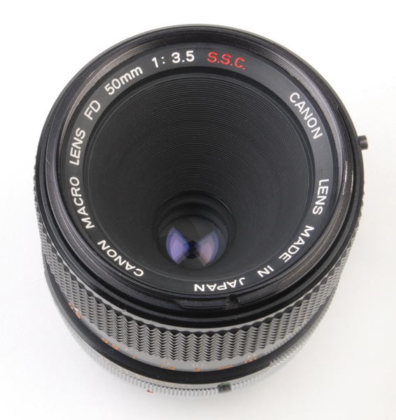 CANON FD-SSC MACRO 50mm f.3.5 + tubo FD25 (in vendita)