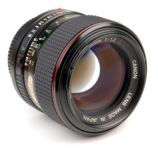 CANON FD 50mm f.1.2 L-New 1980/1988   (in vendita)