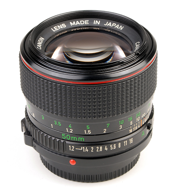 CANON FD 50mm f.1.2 L-New 1980/1988   (in vendita)