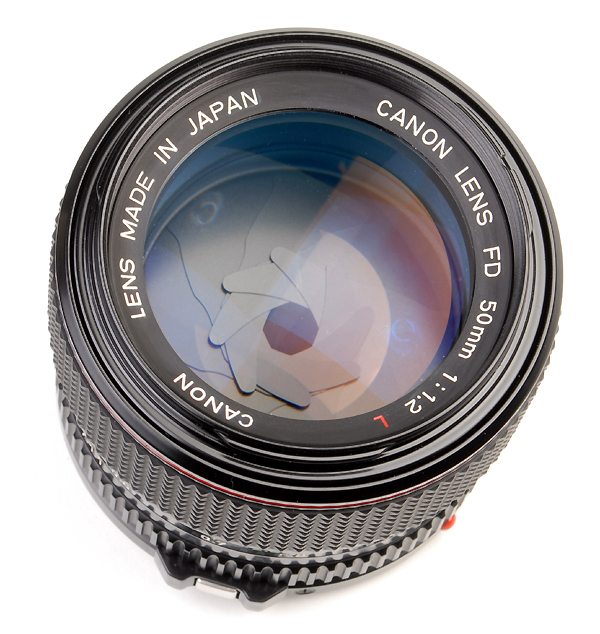 CANON FD 50mm f.1.2 L-New 1980/1988   (in vendita)