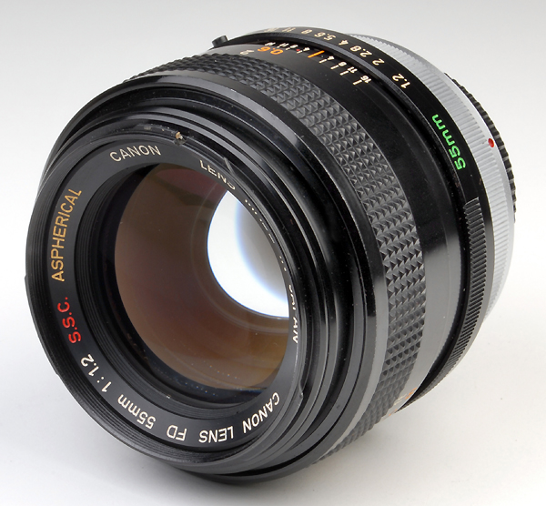 CANON FD-S.S.C 55mm f.1.2 Aspherical    (in vendita)