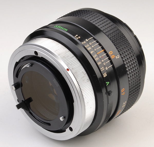 CANON FD-S.S.C 55mm f.1.2 Aspherical    (in vendita)