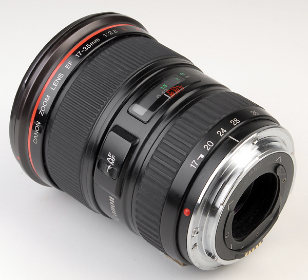 CANON EF 17/35mm f.2.8 L USM    usato