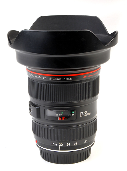 CANON EF 17/35mm f.2.8 L USM    usato