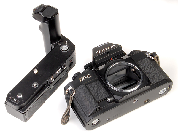 CANON F1 New con Winder AE/FN   (in vendita)