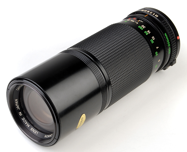 CANON FD 100-200mm f.5.6-1979  (in vendita)