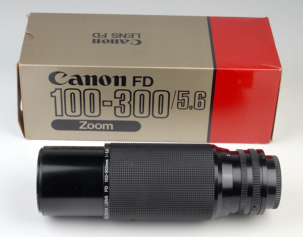 CANON FD 100/300mm f.5,6    (in vendita)