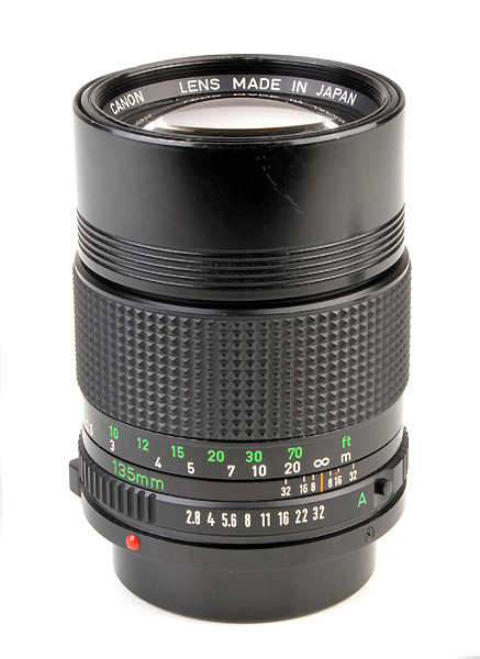 CANON FD 135mm f..2.8  anni 80   (in vendita)