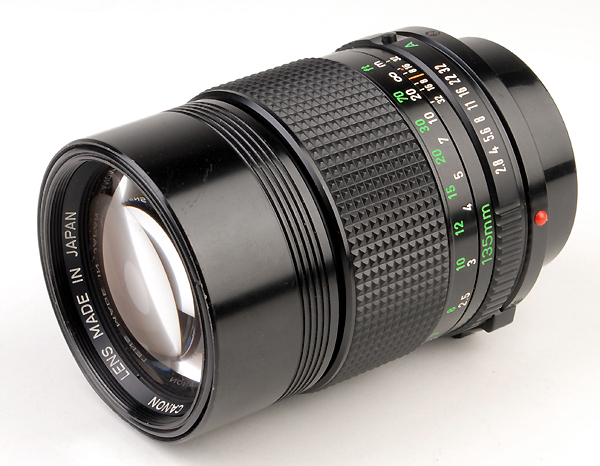 CANON FD 135mm f..2.8  anni 80   (in vendita)