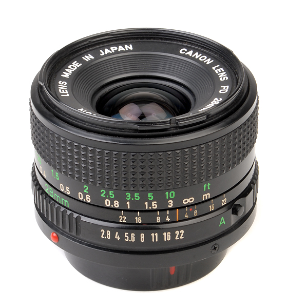 CANON FD 28mm f.2.8  (in vendita)