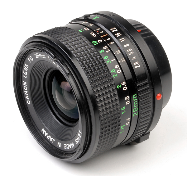 CANON FD 28mm f.2.8  (in vendita)