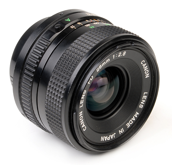 CANON FD 28mm f.2.8  (in vendita)