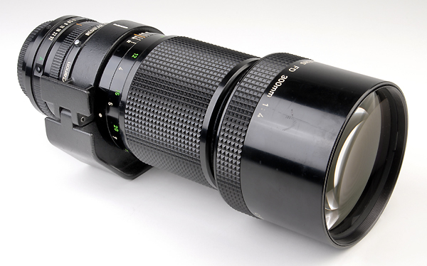 CANON FD 300mm f.4 - 1979/1987    (in vendita)