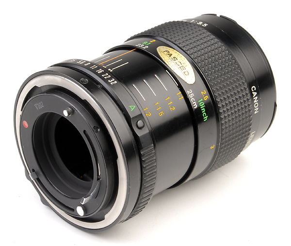 CANON FD 50mm f.3.5 MACRO -1979   (in vendita)