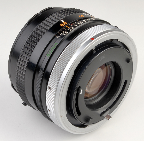 CANON FD 50mm f.1.8 S.C.    (in vendita)