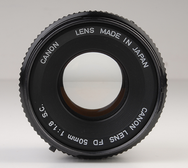 CANON FD 50mm f.1.8 S.C.    (in vendita)