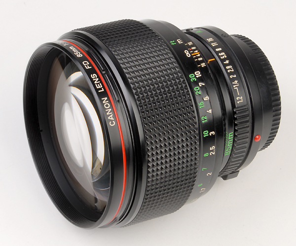 CANON FD 85mm f.1.2 L-New 1980/1987   (in vendita)