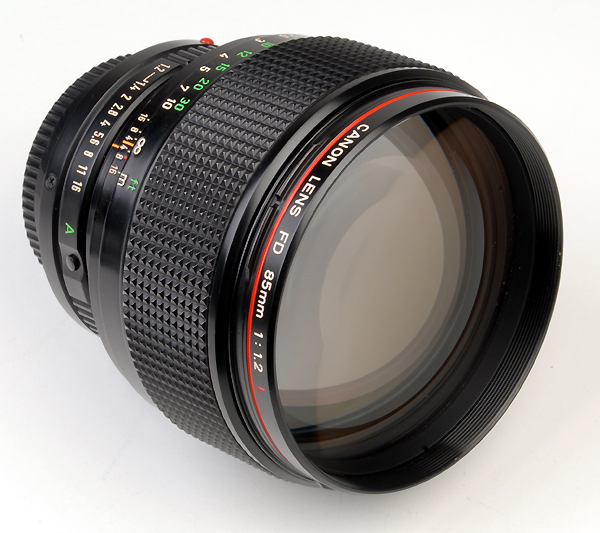 CANON FD 85mm f.1.2 L-New 1980/1987   (in vendita)