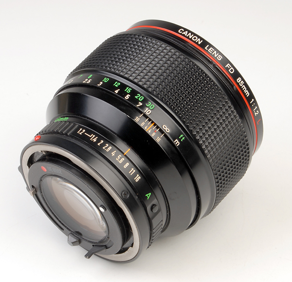 CANON FD 85mm f.1.2 L-New 1980/1987   (in vendita)