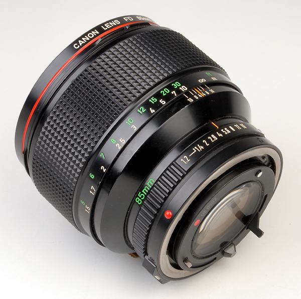 CANON FD 85mm f.1.2 L-New 1980/1987   (in vendita)