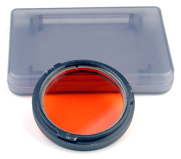 Filtro ORANGE per Rollei T3,5/Yashica Mat    usato