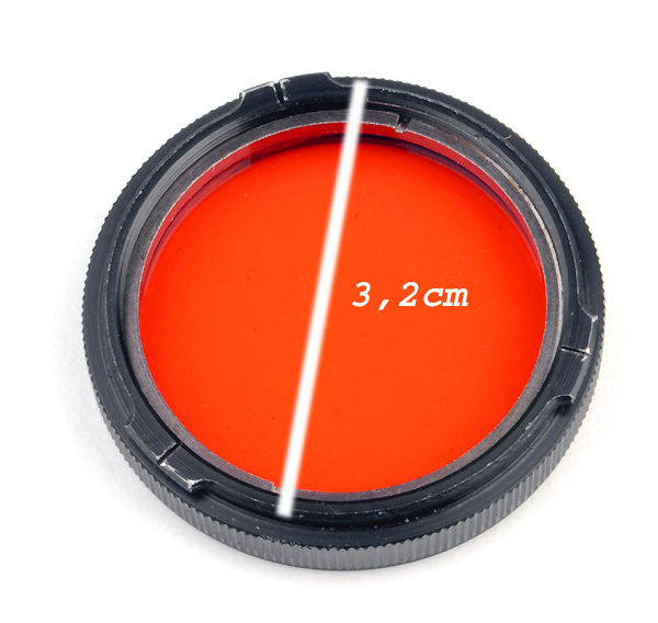 Filtro ORANGE per Rollei T3,5/Yashica Mat    usato