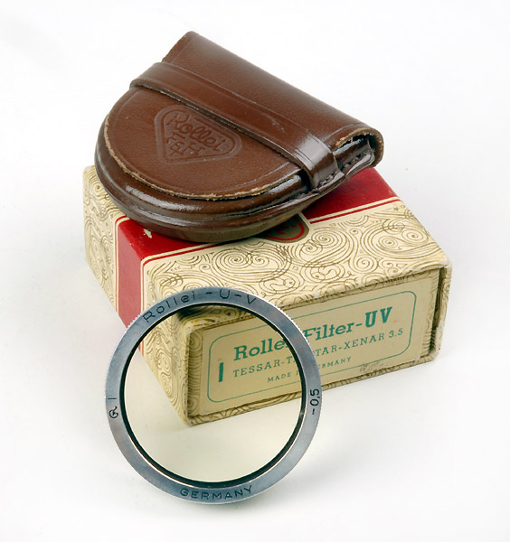 Filtro UV originale Rolleiflex TESSAR f.3.5  usato