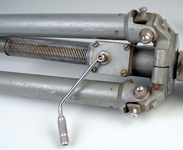 Treppiede GITZO con testa Gitzo n�3 - anni 70    (in vendita)