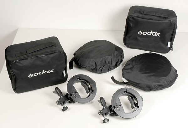  SOFT BOX Godox +STATIVI   usato