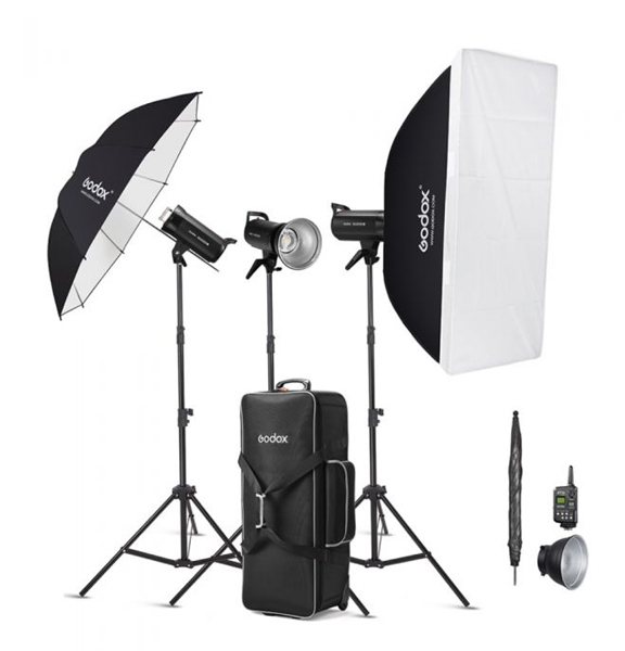 FLASH DA STUDIO KIT  - GODOX SK 400 II - nuovo