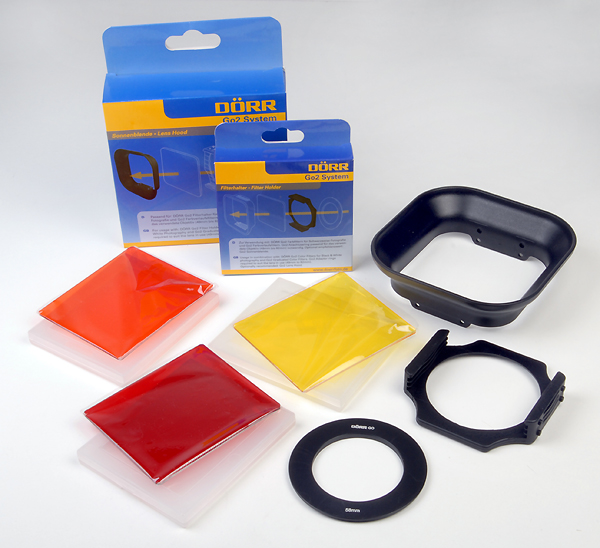 KIT filtri per B/N  - DOOR - gelatine    nuovo