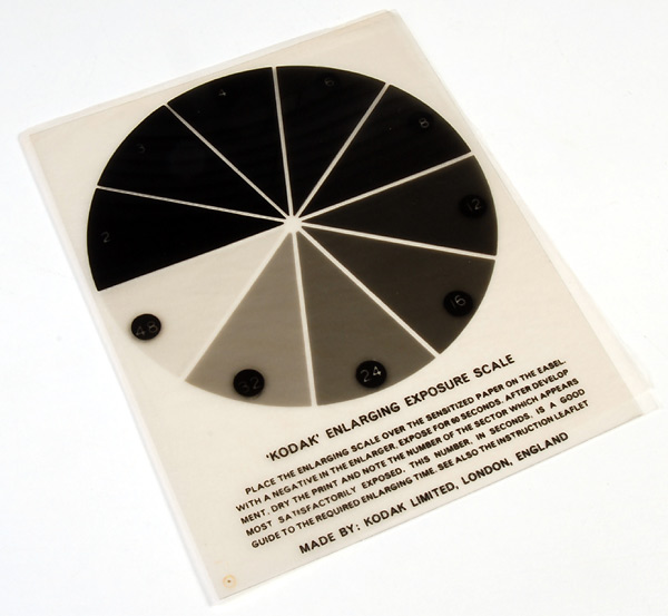 KODAK Enlarging Exposure Scale   epoca