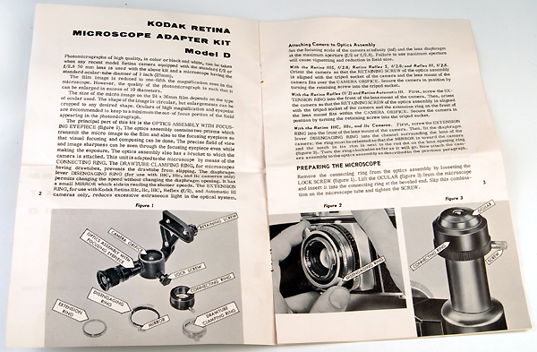 KODAK Retina Microscope Adapter Kit (in vendita)