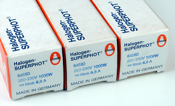 LAMPADE 1000 Watt - Alogene   nuovo