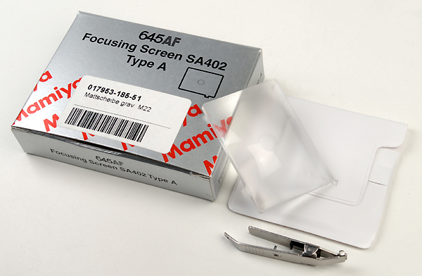 Schermo di messa a fuoco MAMIYA 645 AF    usato