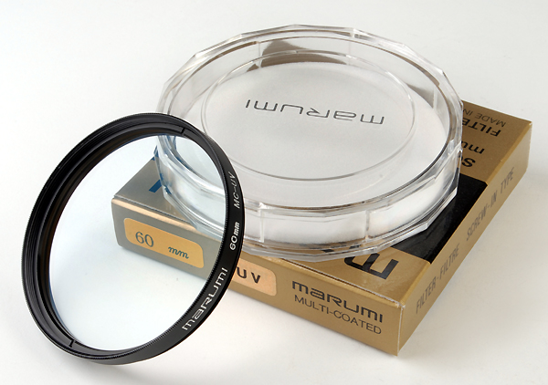 Filtro UV 60mm  MARUMI multistrato  nuovo 