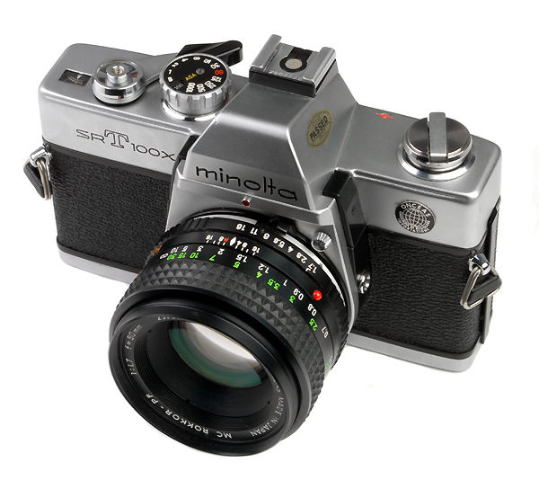 MINOLTA SRT100X con 50mm f.1,7 - 1977  