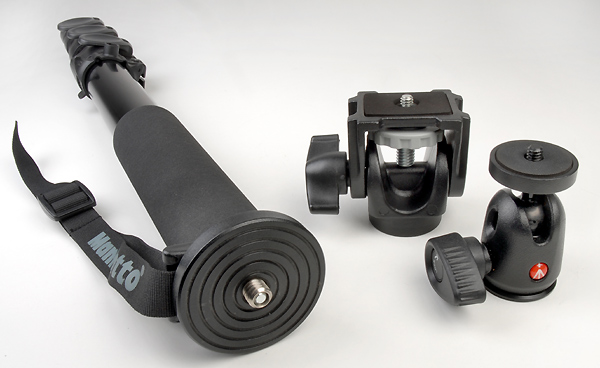 Manfrotto MONOPIEDE 680B + Testa  OFFERTA  nuovo