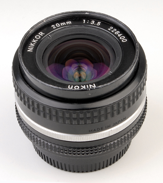 NIKKOR 20mm f.3.5 AI-S - 1981  