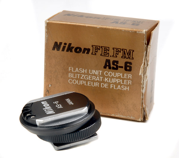 NIKON AS-6 slitta Flash Nikon FM-FE ecc    usato