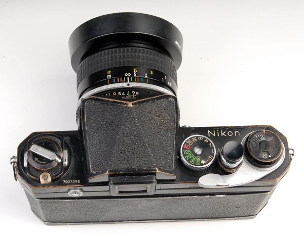 NIKON F + Nikkor 35mm f.2.8   (in vendita)