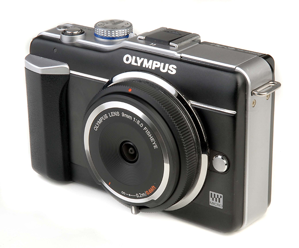 OLYMPUS PEN E-PL1 + Zuiko 9mm Fish Eye  usato