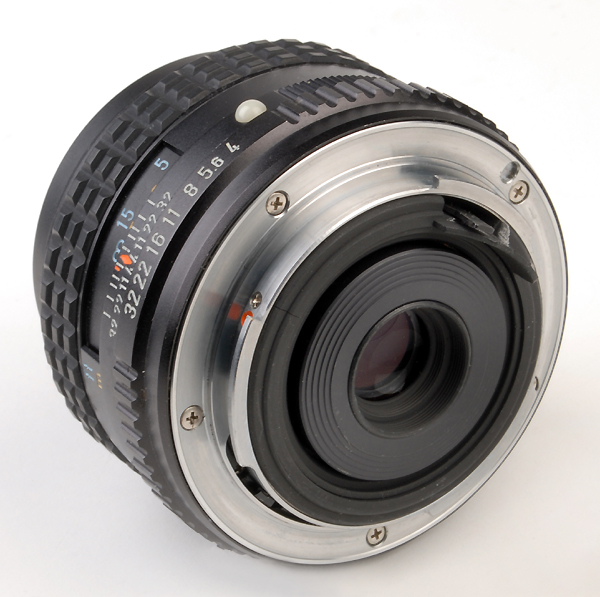 PENTAX 50 mm f.4 K/M - MACRO      (in vendita)